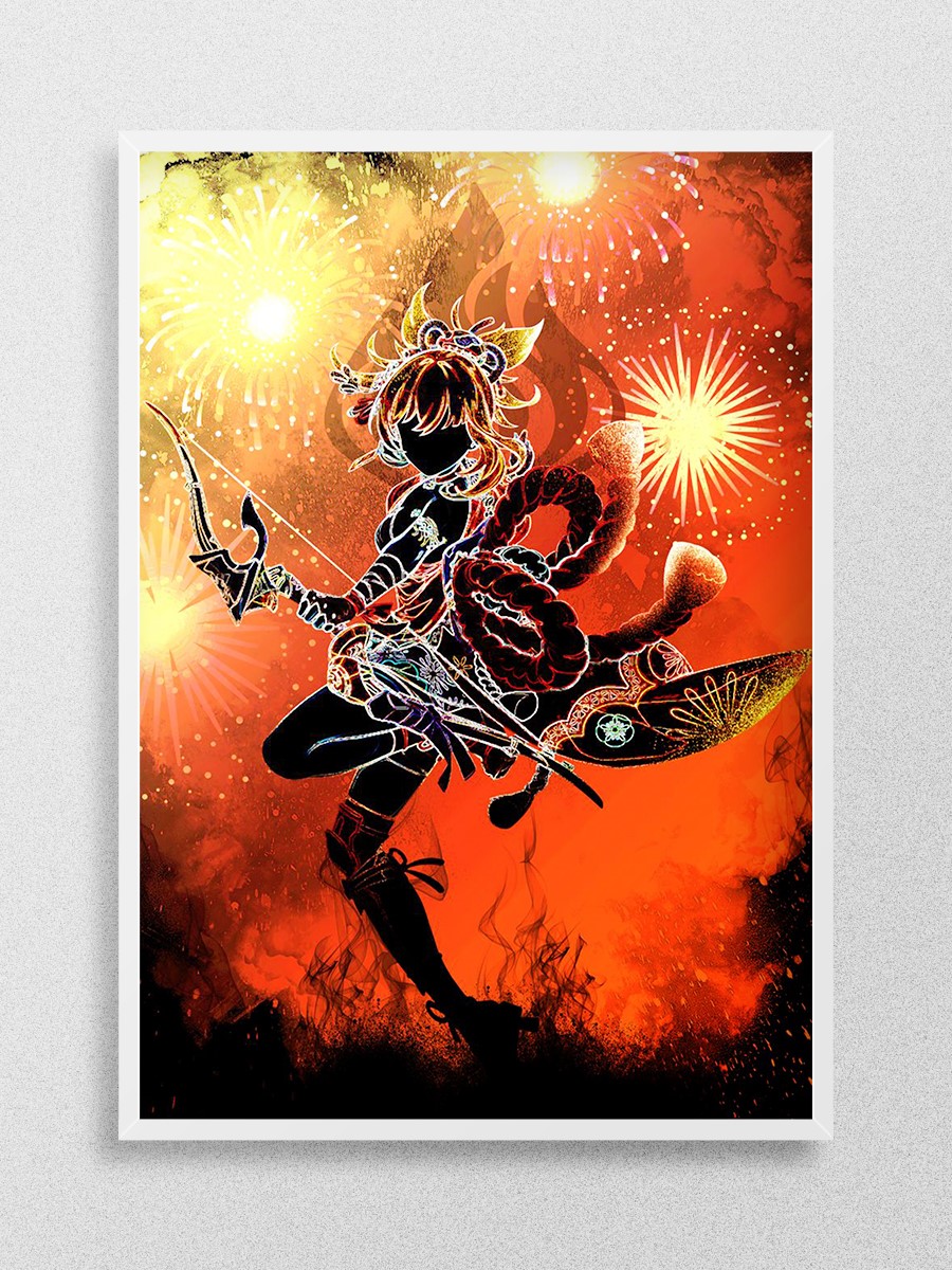 Soul of Carassius Auratus Anime Poster Çerçevesiz Yüksek Kalite Anime Duvar Poster