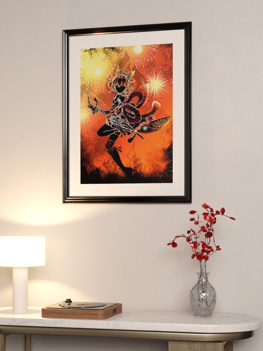Soul of Carassius Auratus Anime Poster Çerçevesiz Yüksek Kalite Anime Duvar Poster