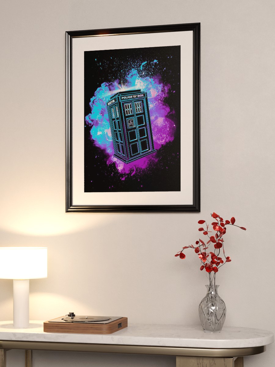 Soul of the Cosmos Travel Poster, Çerçevesiz Tv Film Poster