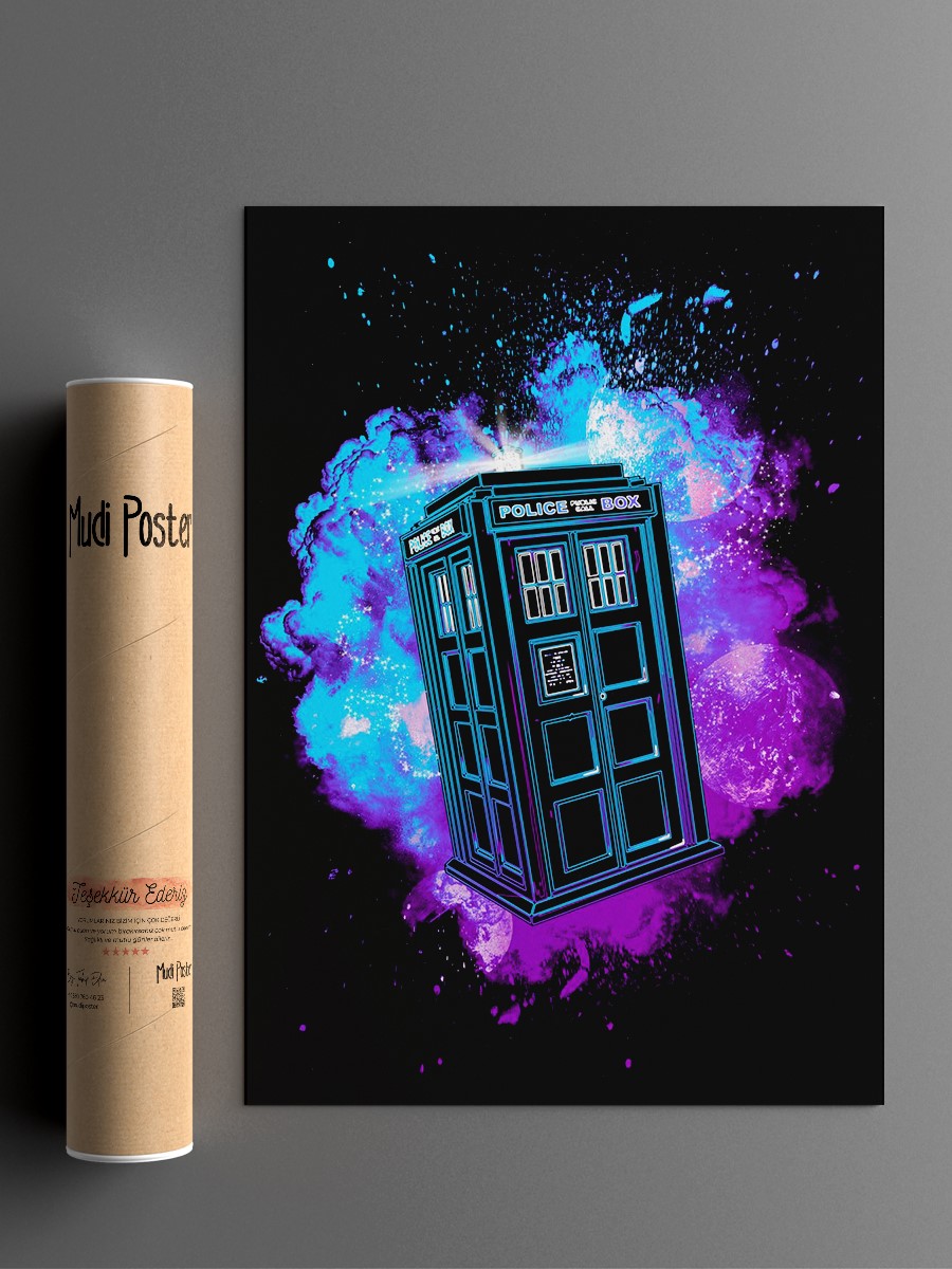 Soul of the Cosmos Travel Poster, Çerçevesiz Tv Film Poster