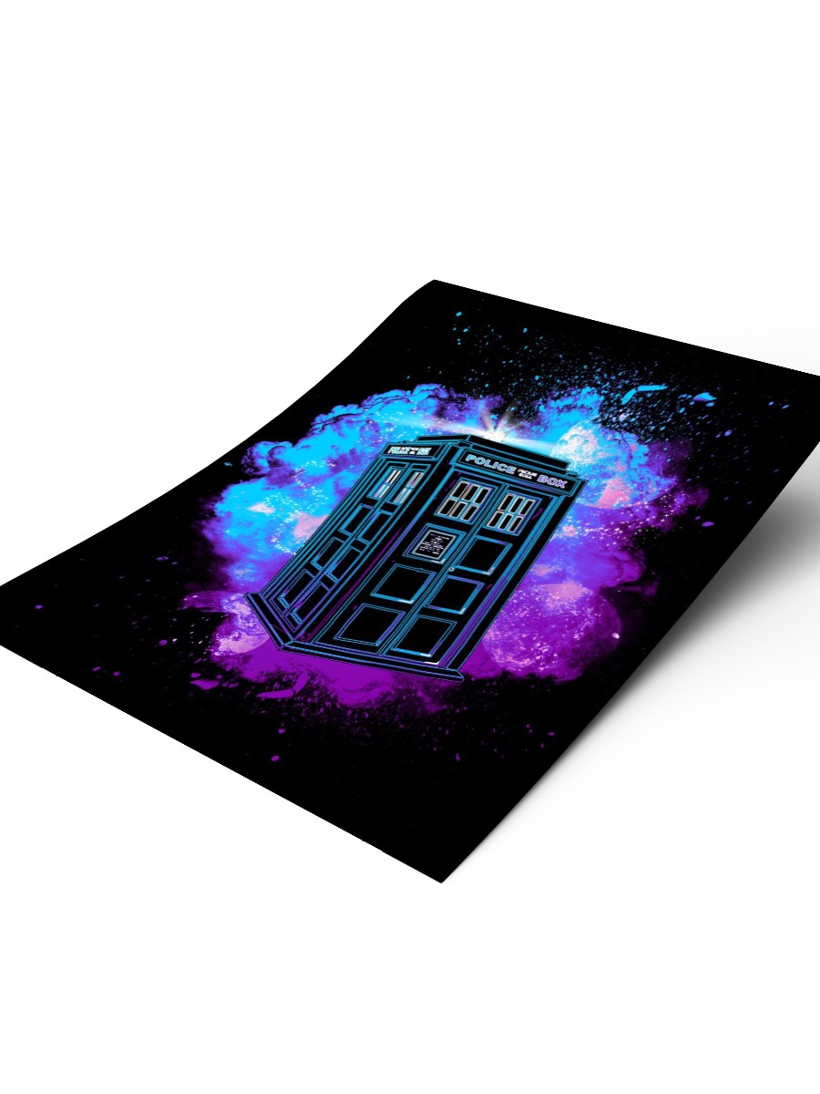 Soul of the Cosmos Travel Poster, Çerçevesiz Tv Film Poster