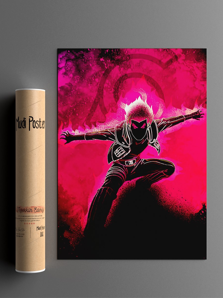 Soul of the Inner Gates Anime Poster Çerçevesiz Yüksek Kalite Anime Duvar Poster