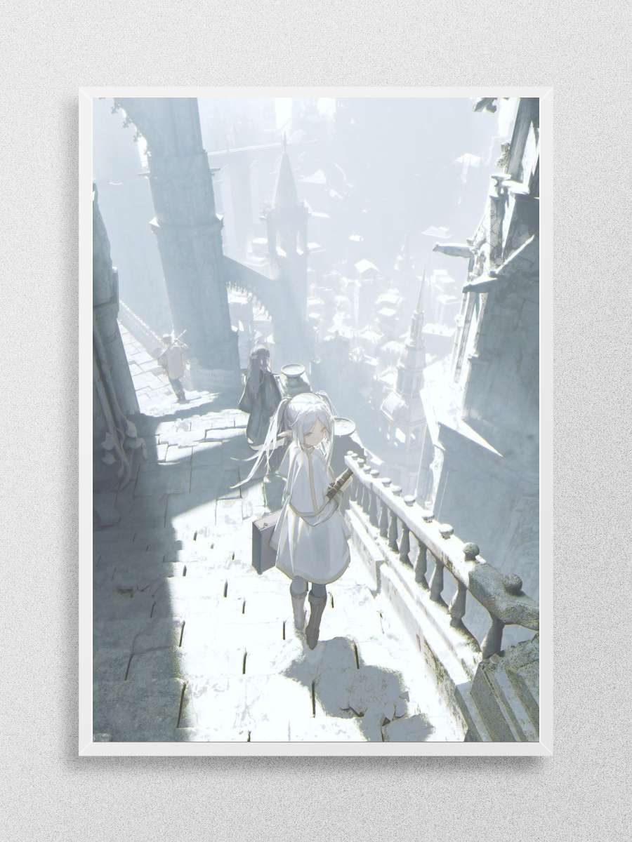 Sousou no Frieren Anime Anime Poster Çerçevesiz Yüksek Kalite Anime Duvar Poster