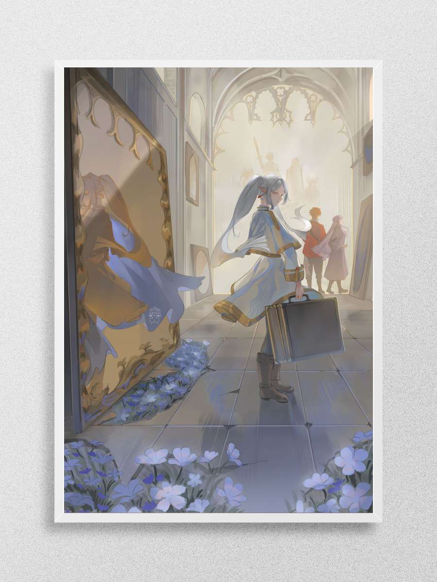 Sousou No Frieren Series Anime Poster Çerçevesiz Yüksek Kalite Anime Duvar Poster