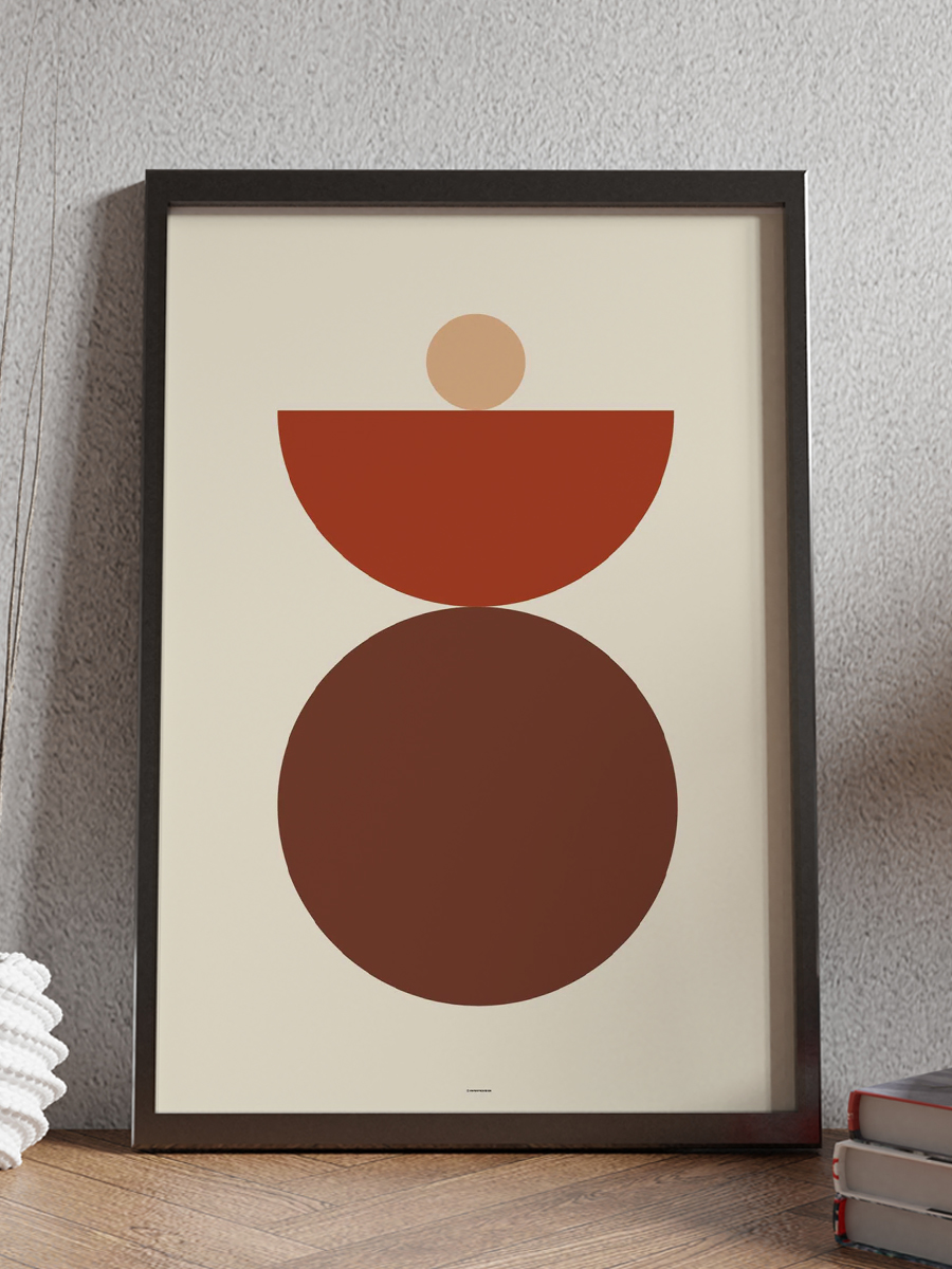 Soyut Abstract Poster Geometrik Duvar Tablosu Çerçevesiz Poster Salon, Mutfak Ve Ofis Duvar Dekoru - En İyi Fiyatlarla