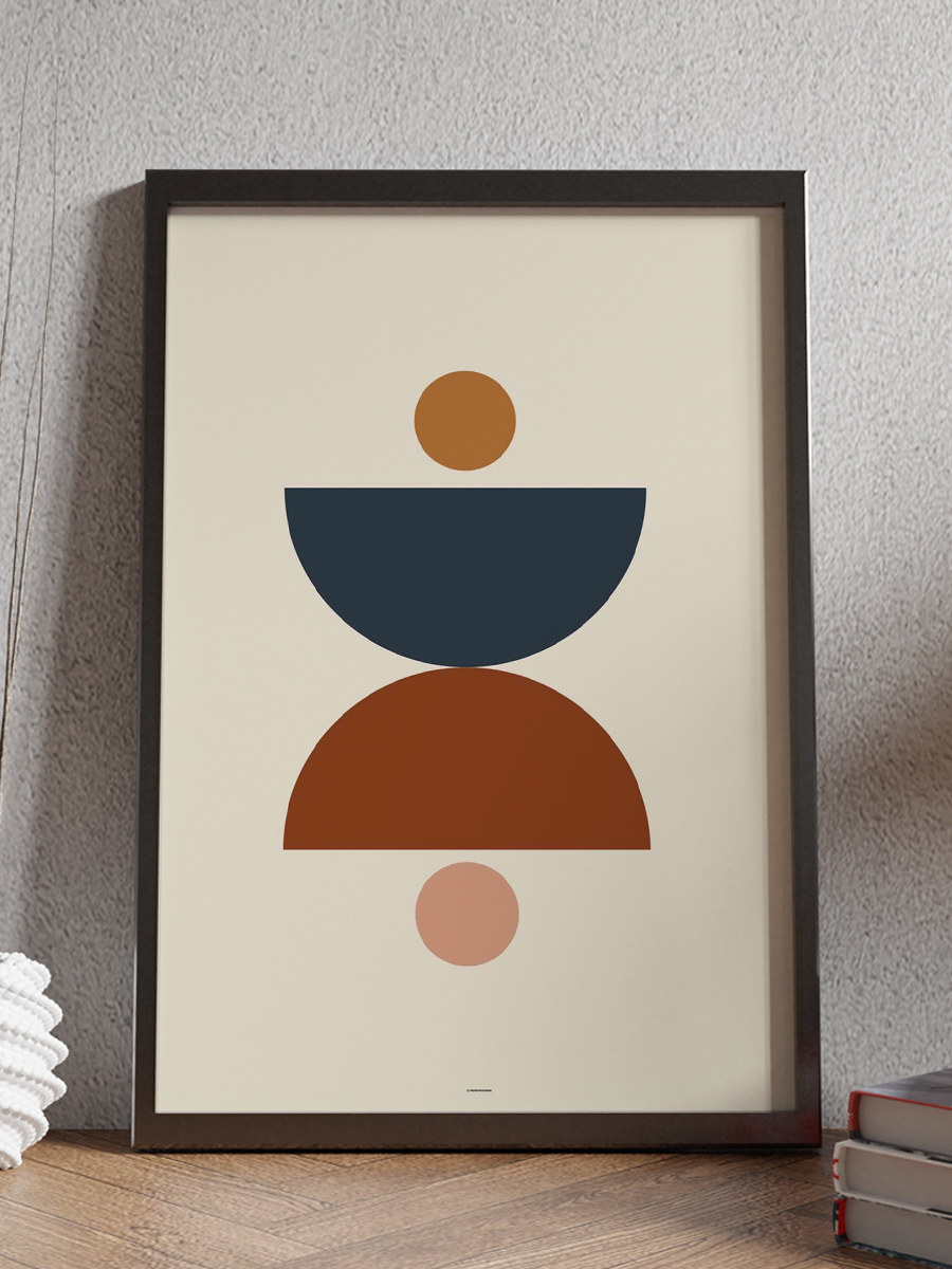 Soyut Abstract Poster Geometrik Duvar Tablosu Çerçevesiz Poster Salon, Mutfak Ve Ofis Duvar Dekoru - En İyi Fiyatlarla