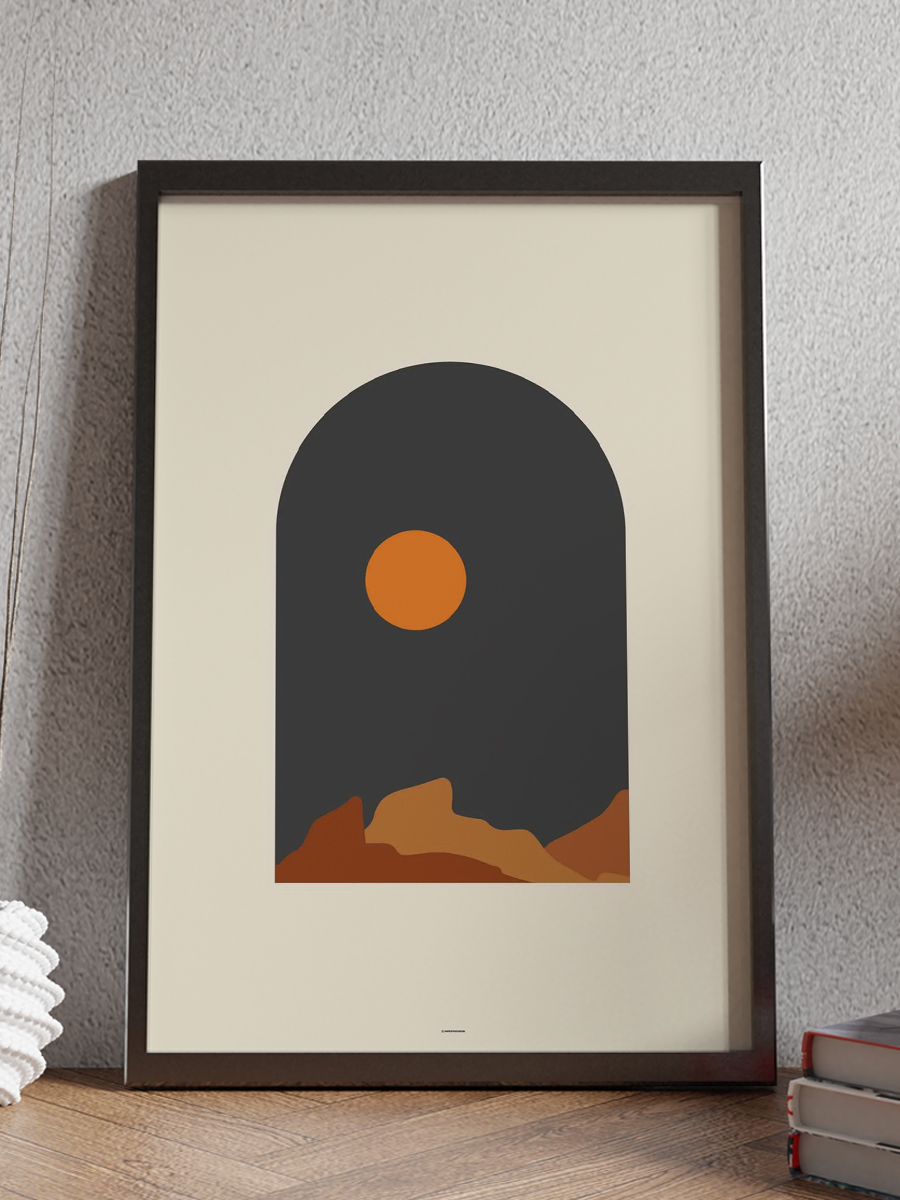 Soyut Abstract Poster Geometrik Duvar Tablosu Çerçevesiz Poster Salon, Mutfak Ve Ofis Duvar Dekoru - En İyi Fiyatlarla