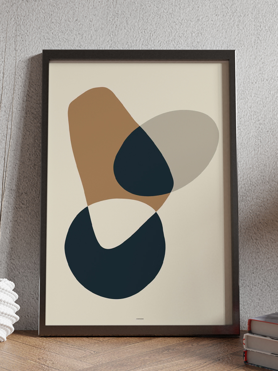 Soyut Abstract Poster Geometrik Duvar Tablosu Çerçevesiz Poster Salon, Mutfak Ve Ofis Duvar Dekoru - En İyi Fiyatlarla