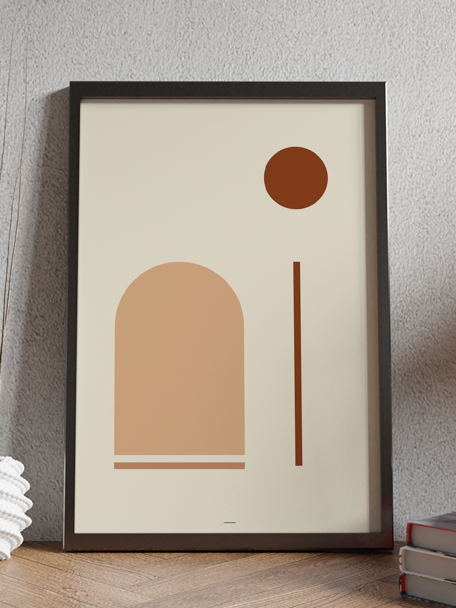 Soyut Abstract Poster Geometrik Duvar Tablosu Çerçevesiz Poster Salon, Mutfak Ve Ofis Duvar Dekoru - En İyi Fiyatlarla