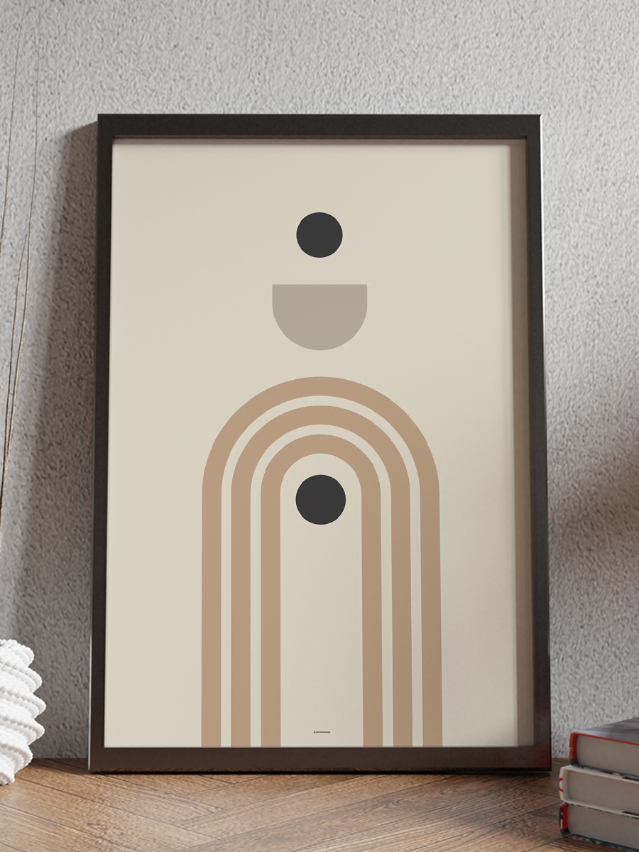 Soyut Abstract Poster Geometrik Duvar Tablosu Çerçevesiz Poster Salon, Mutfak Ve Ofis Duvar Dekoru - En İyi Fiyatlarla