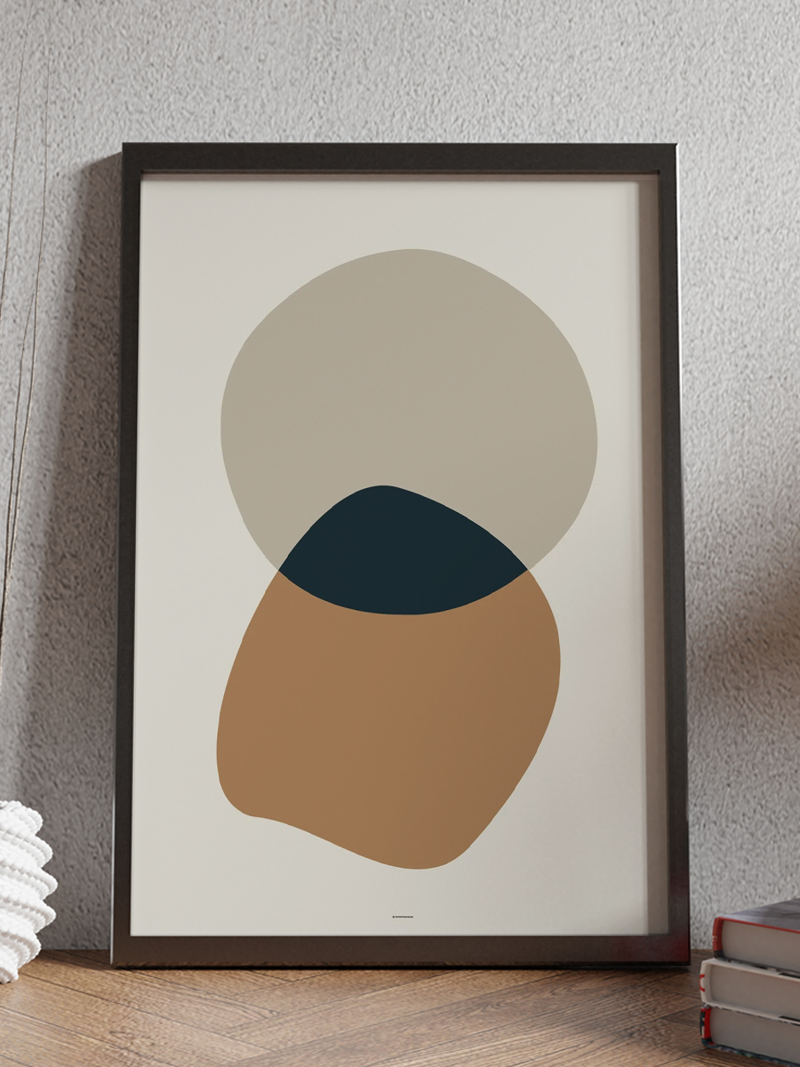 Soyut Abstract Poster Geometrik Duvar Tablosu Çerçevesiz Poster Salon, Mutfak Ve Ofis Duvar Dekoru - En İyi Fiyatlarla