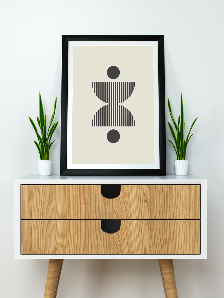 Soyut Abstract Poster Geometrik Duvar Tablosu Çerçevesiz Poster Salon, Mutfak Ve Ofis Duvar Dekoru