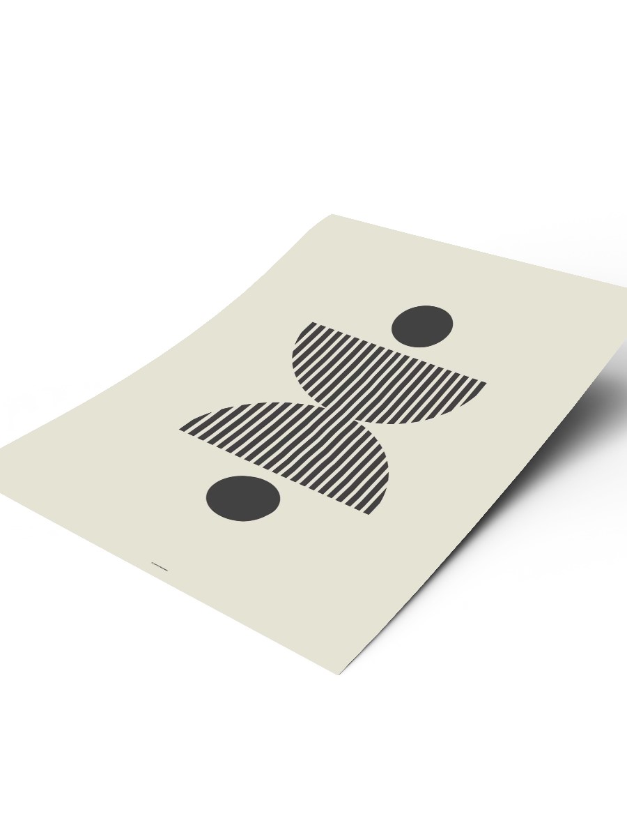 Soyut Abstract Poster Geometrik Duvar Tablosu Çerçevesiz Poster Salon, Mutfak Ve Ofis Duvar Dekoru