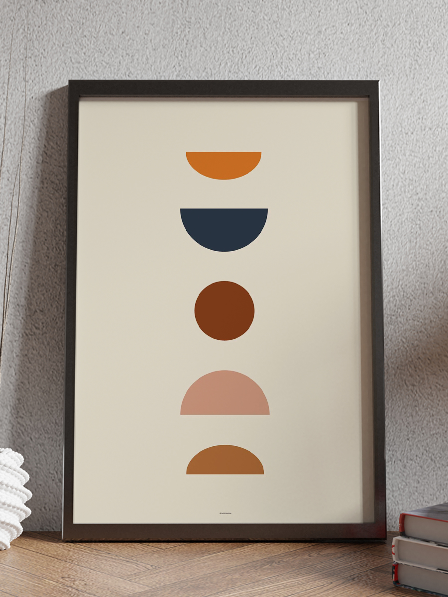 Soyut Abstract Poster Geometrik Duvar Tablosu Çerçevesiz Poster Salon, Mutfak Ve Ofis Duvar Dekoru - En İyi Fiyatlarla