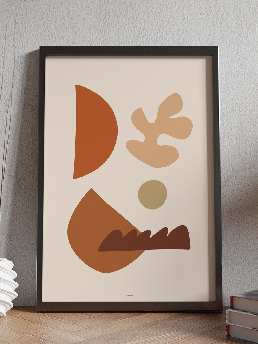 Soyut Abstract Poster Geometrik Duvar Tablosu Çerçevesiz Poster Salon, Mutfak Ve Ofis Duvar Dekoru - En İyi Fiyatlarla