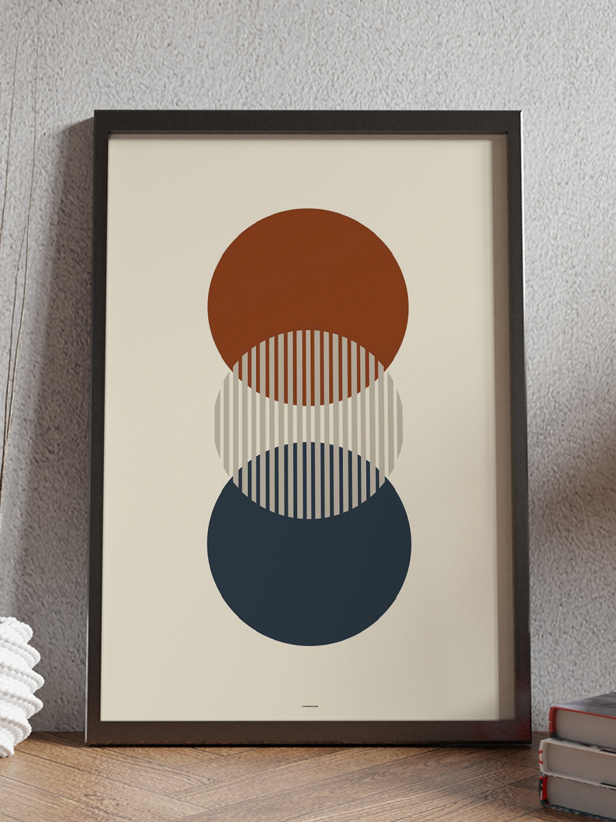 Soyut Abstract Poster Geometrik Duvar Tablosu Çerçevesiz Poster Salon, Mutfak Ve Ofis Duvar Dekoru - En İyi Fiyatlarla