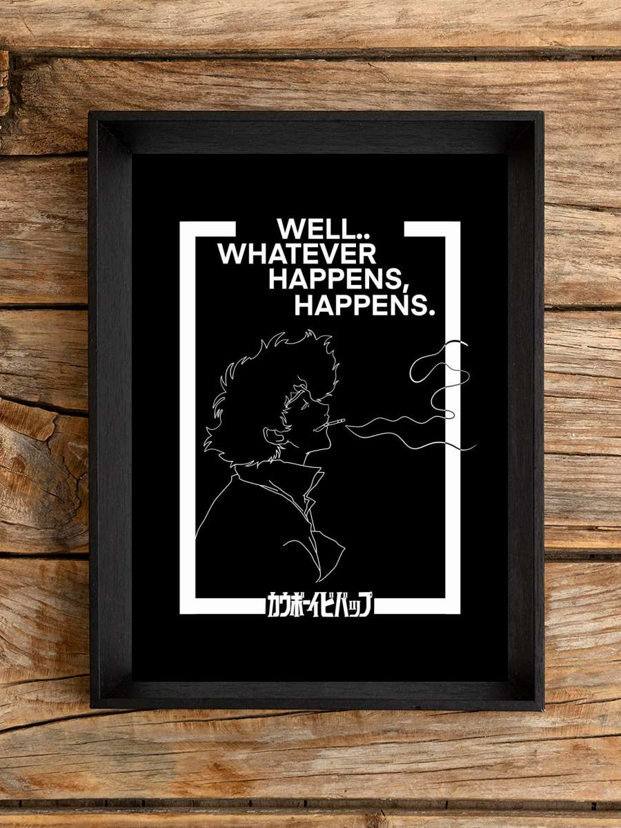 Space Cowboy Anime Poster Çerçevesiz Yüksek Kalite Anime Duvar Poster