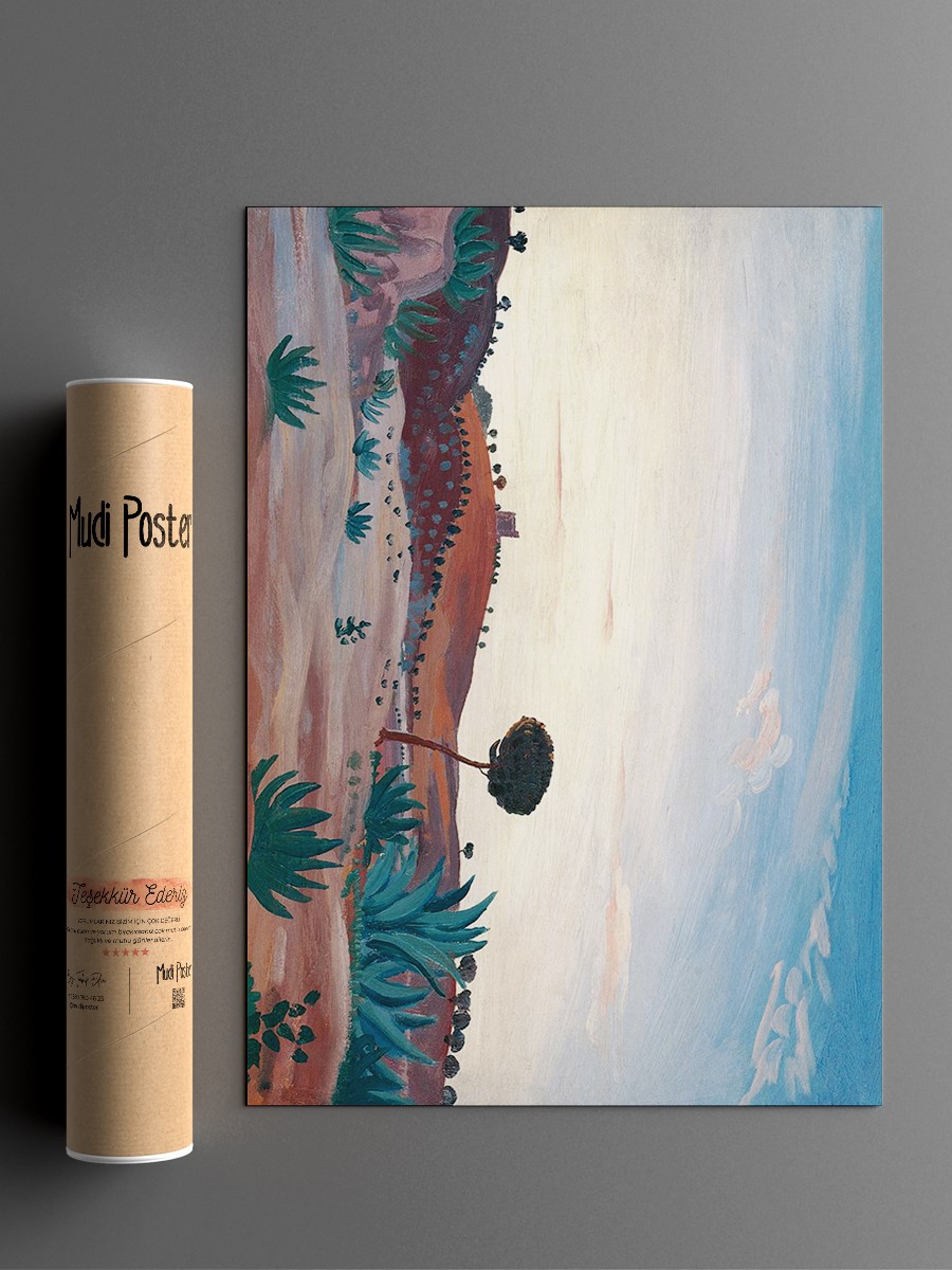 Spanish Landscape Tablo Sanatsal Ünlü Ressam Poster Çerçevesiz Yüksek Kalite Poster