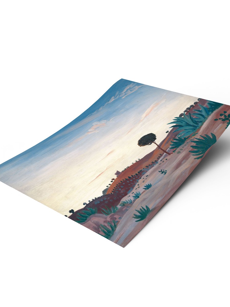 Spanish Landscape Tablo Sanatsal Ünlü Ressam Poster Çerçevesiz Yüksek Kalite Poster