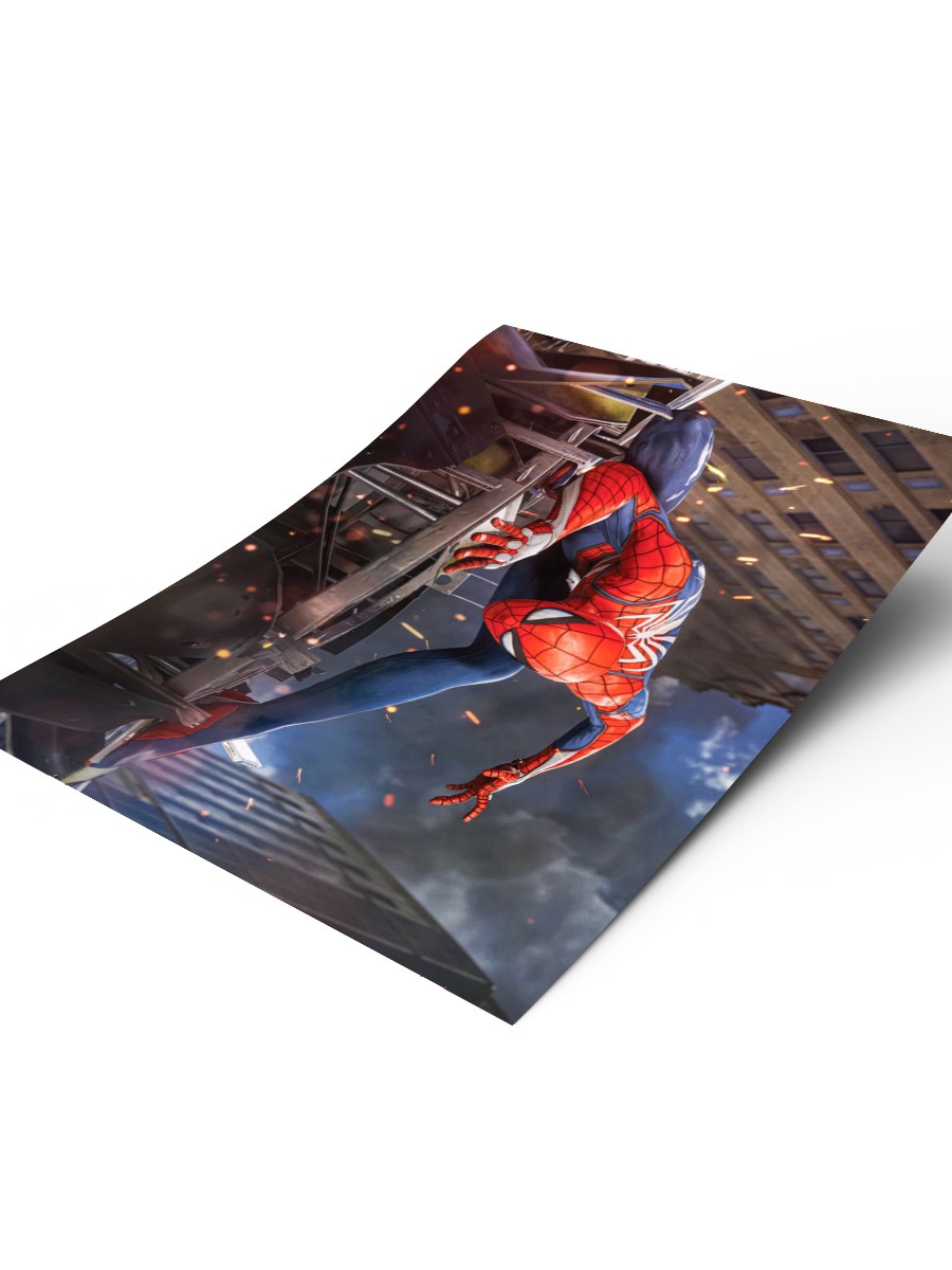 Spider pose Poster, Çerçevesiz Tv Film Poster