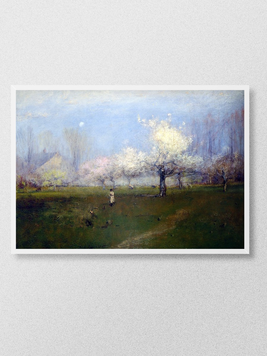 Spring Blossoms Montclair Tablo Sanatsal Ünlü Ressam Poster Çerçevesiz Yüksek Kalite Poster