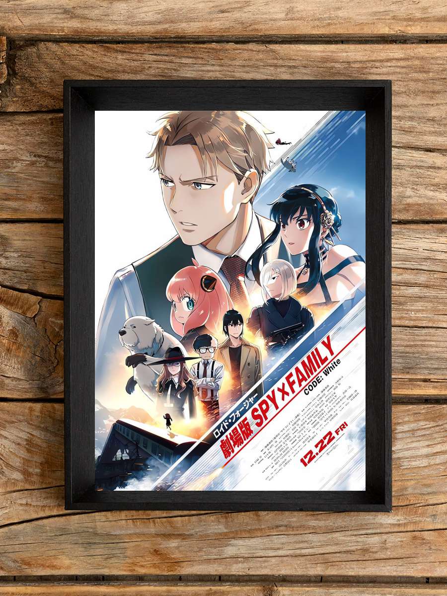 Spy X Code White Anime Poster Çerçevesiz Yüksek Kalite Anime Duvar Poster