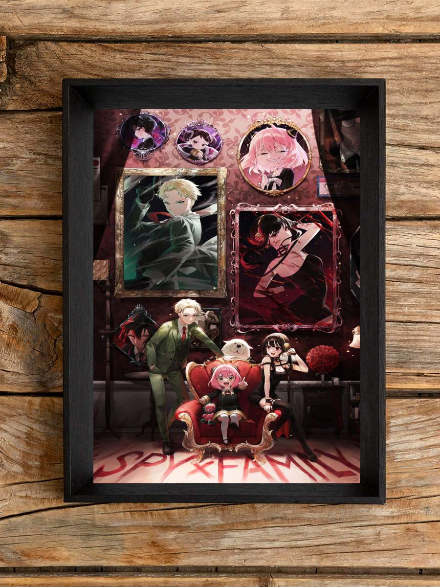 Spy X Family Anime Poster Çerçevesiz Yüksek Kalite Anime Duvar Poster