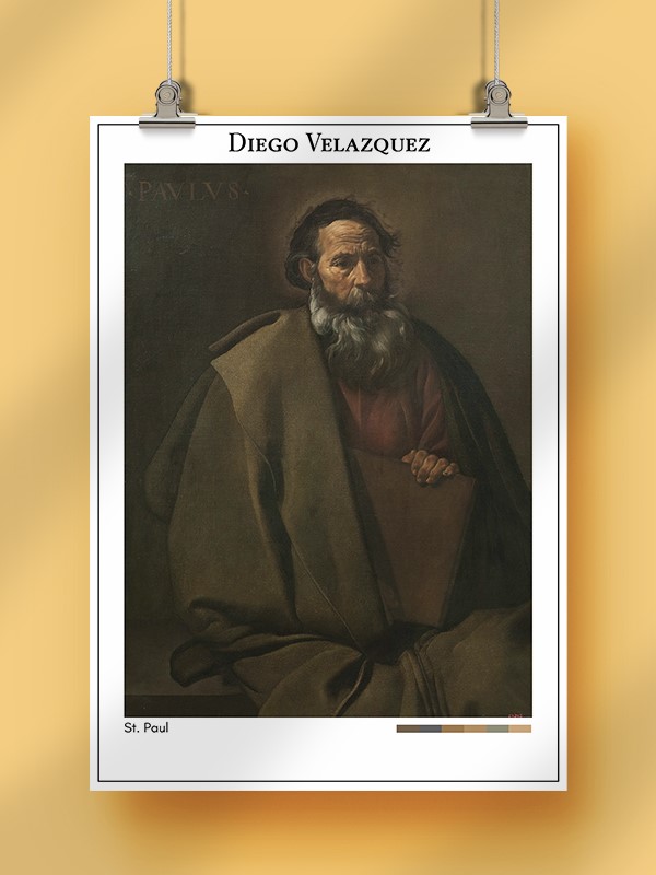 Diego Velazquez St. Paul Poster