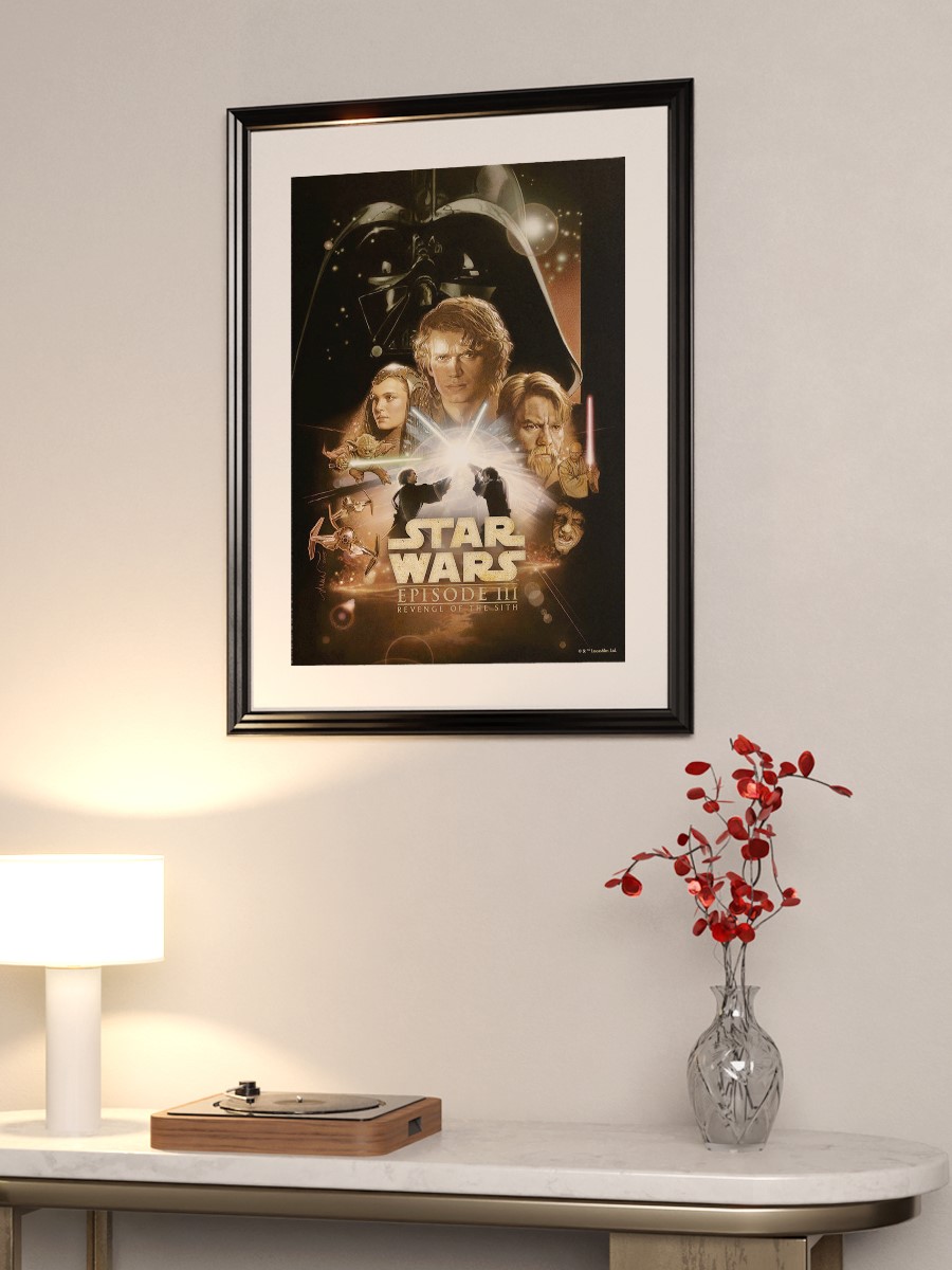 Star Wars Episode III: Revenge of the Sith Poster, Çerçevesiz Tv Film Poster