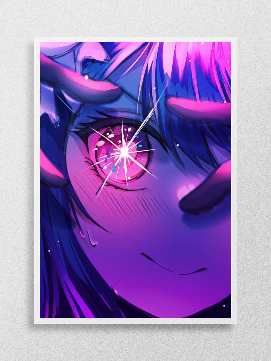Stars eyes oshi no ko Anime Poster Çerçevesiz Yüksek Kalite Anime Duvar Poster