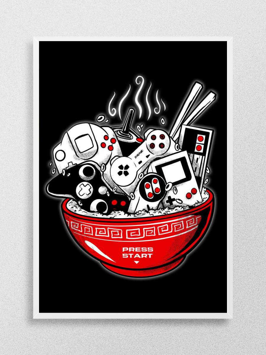 start a game Anime Poster Çerçevesiz Yüksek Kalite Anime Duvar Poster