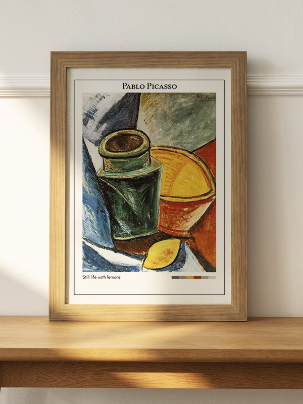 Pablo Picasso Still life with lemons Poster - En İyi Fiyatlarla