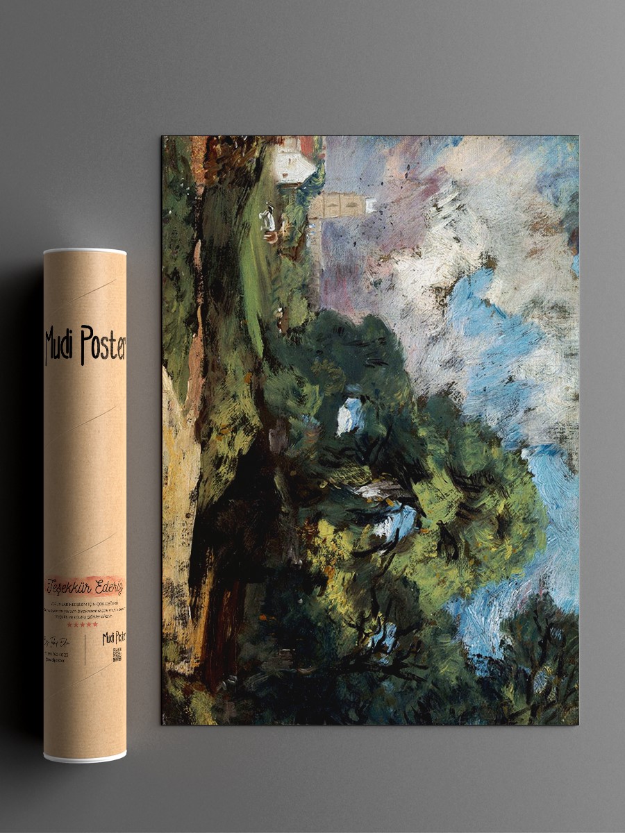 Stoke by Nayland Tablo Sanatsal Ünlü Ressam Poster Çerçevesiz Yüksek Kalite Poster