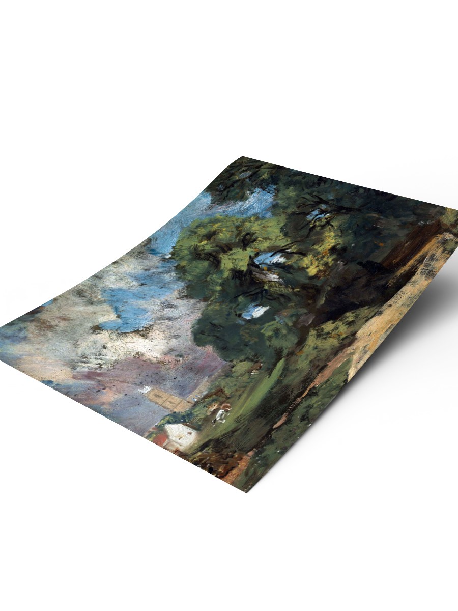 Stoke by Nayland Tablo Sanatsal Ünlü Ressam Poster Çerçevesiz Yüksek Kalite Poster