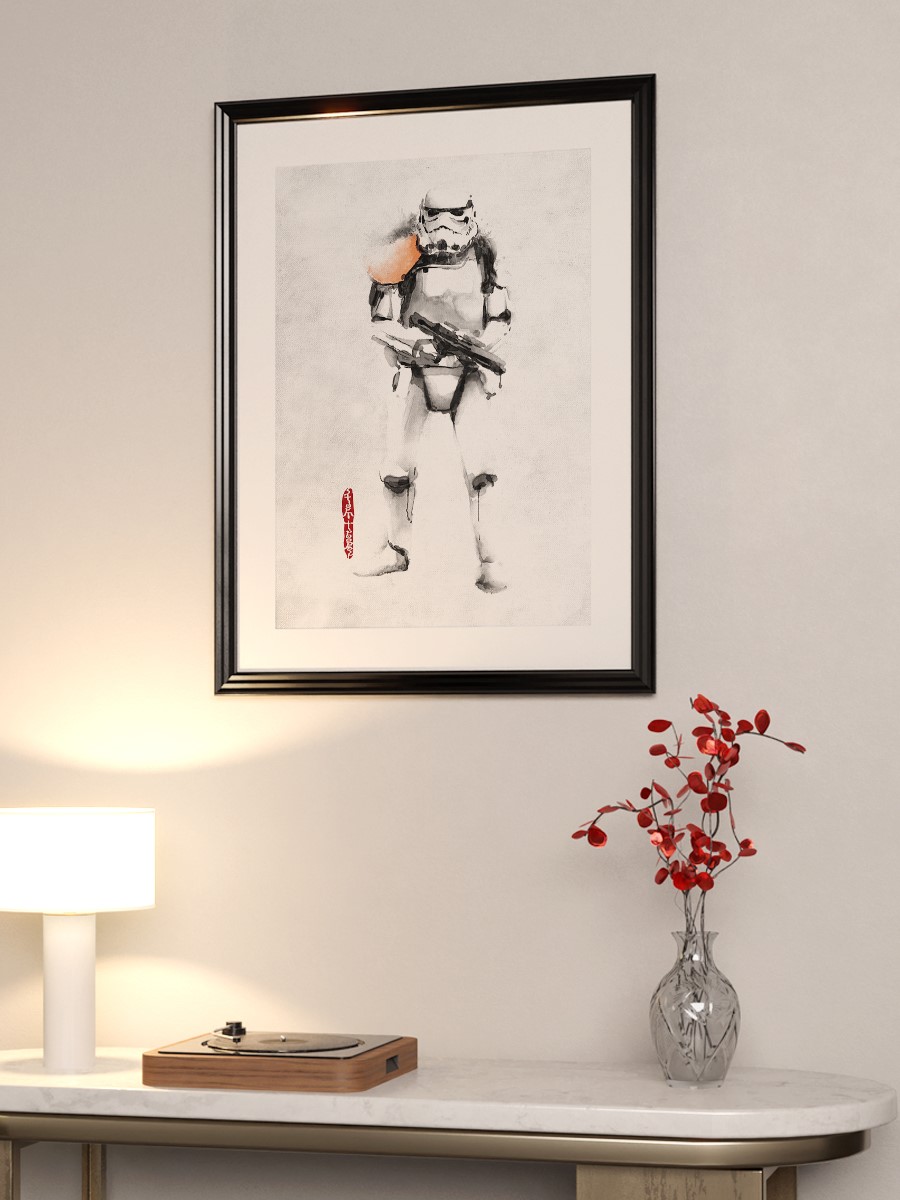 Stormtrooper Poster, Çerçevesiz Tv Film Poster