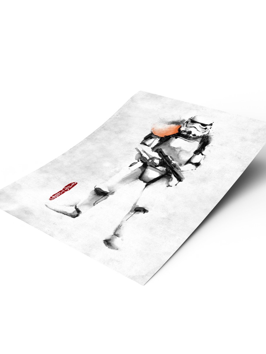 Stormtrooper Poster, Çerçevesiz Tv Film Poster