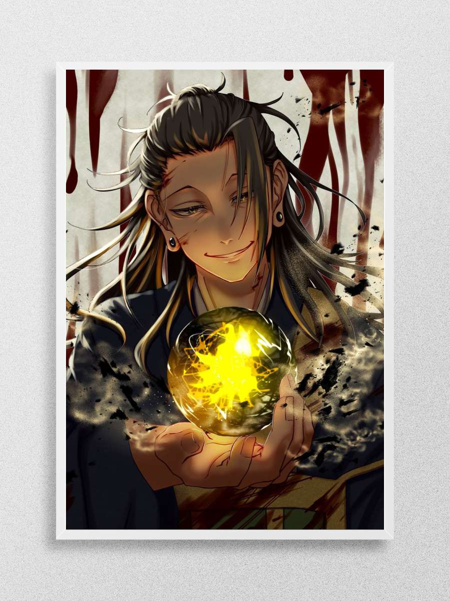 suguru geto gojo jujutsu Anime Poster Çerçevesiz Yüksek Kalite Anime Duvar Poster
