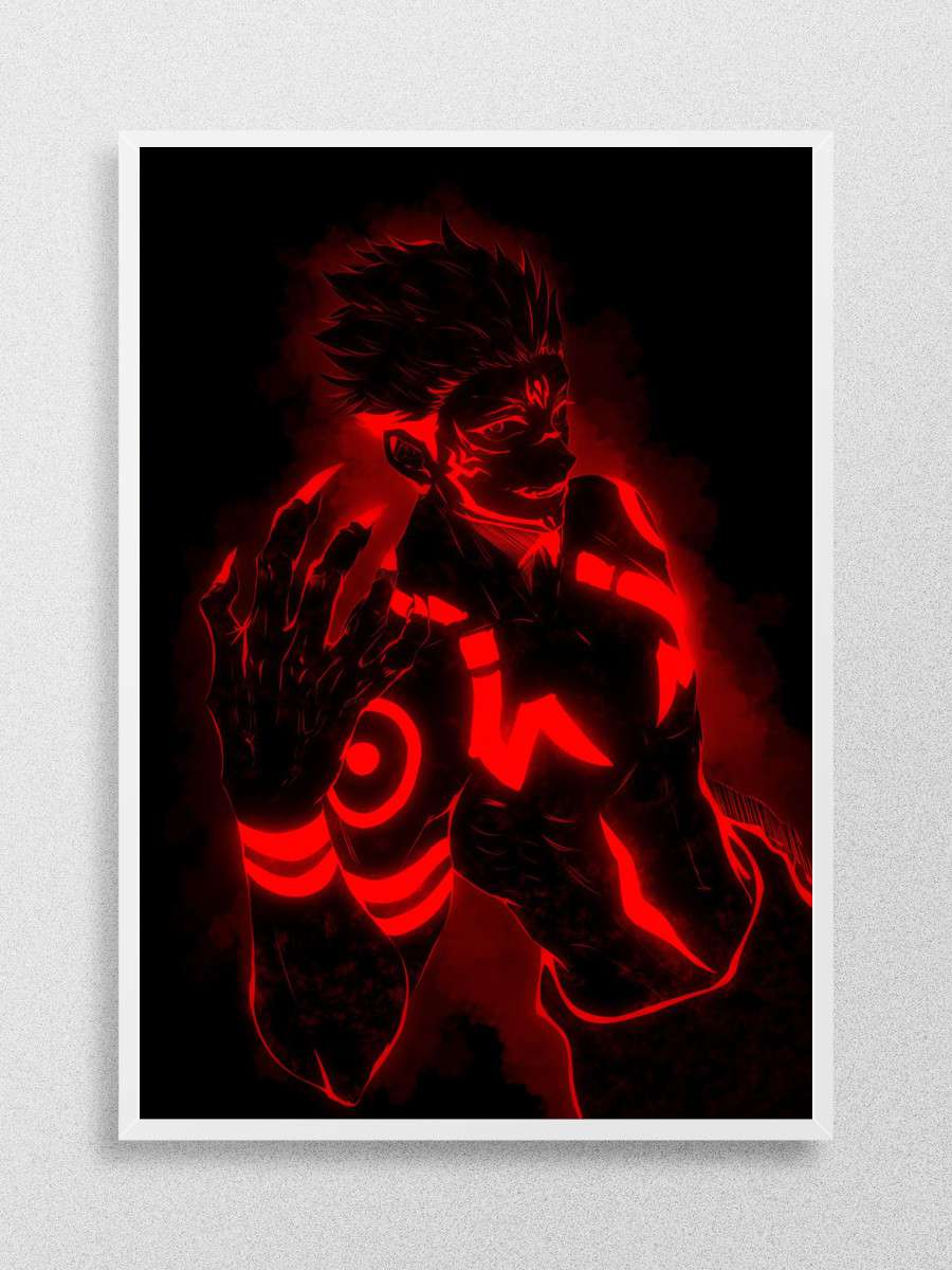 Sukuna Anime Poster Çerçevesiz Yüksek Kalite Anime Duvar Poster