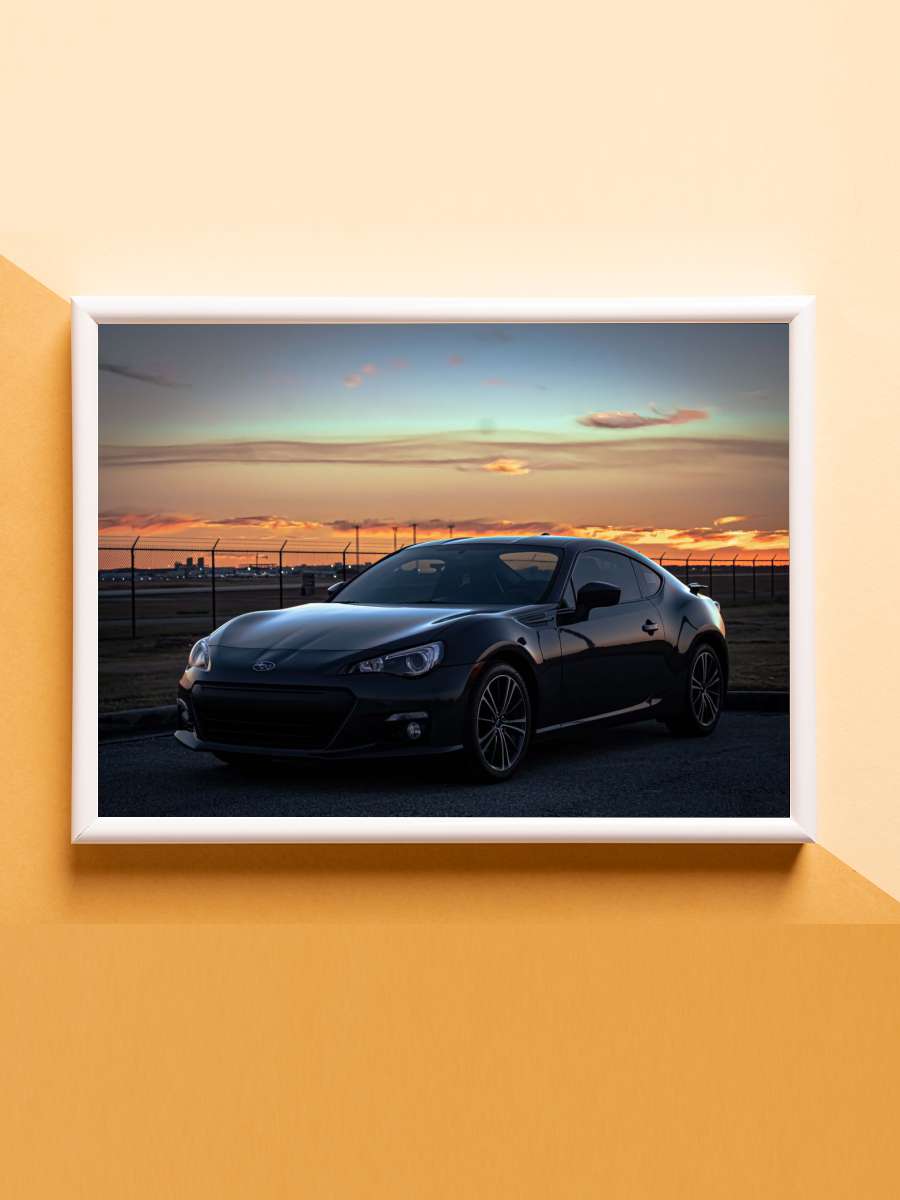 Sunset BRZ Anime Poster Çerçevesiz Yüksek Kalite Anime Duvar Poster