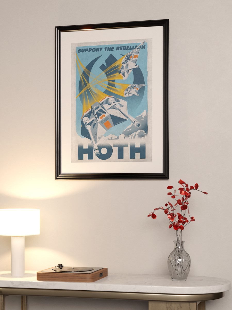 Support the Rebellion Poster, Çerçevesiz Tv Film Poster
