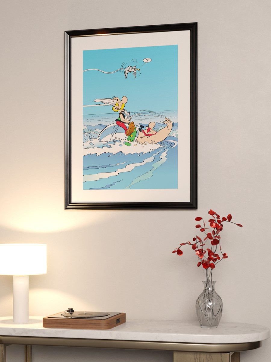 Swimming Poster, Çerçevesiz Tv Film Poster