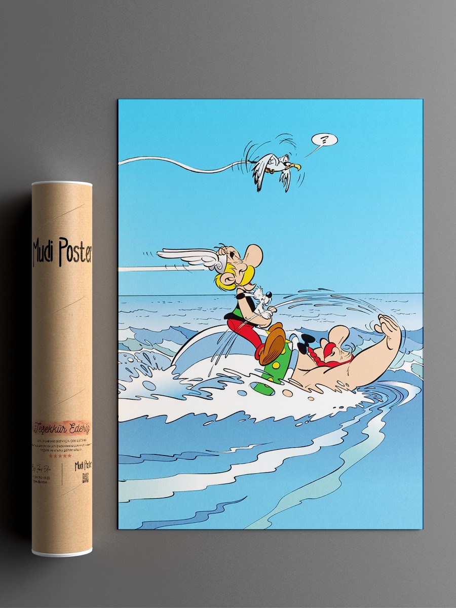 Swimming Poster, Çerçevesiz Tv Film Poster