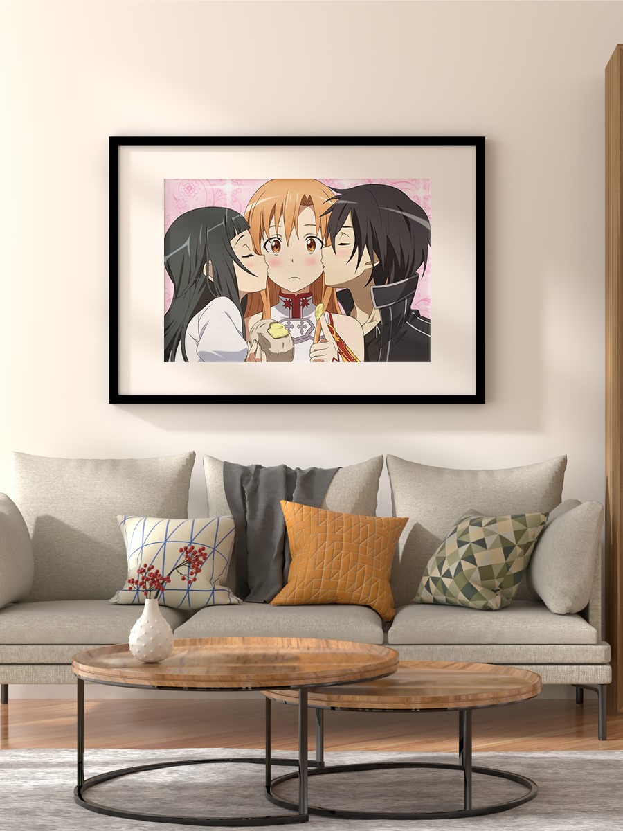 Sword art online Poster, Çerçevesiz Tv Film Poster