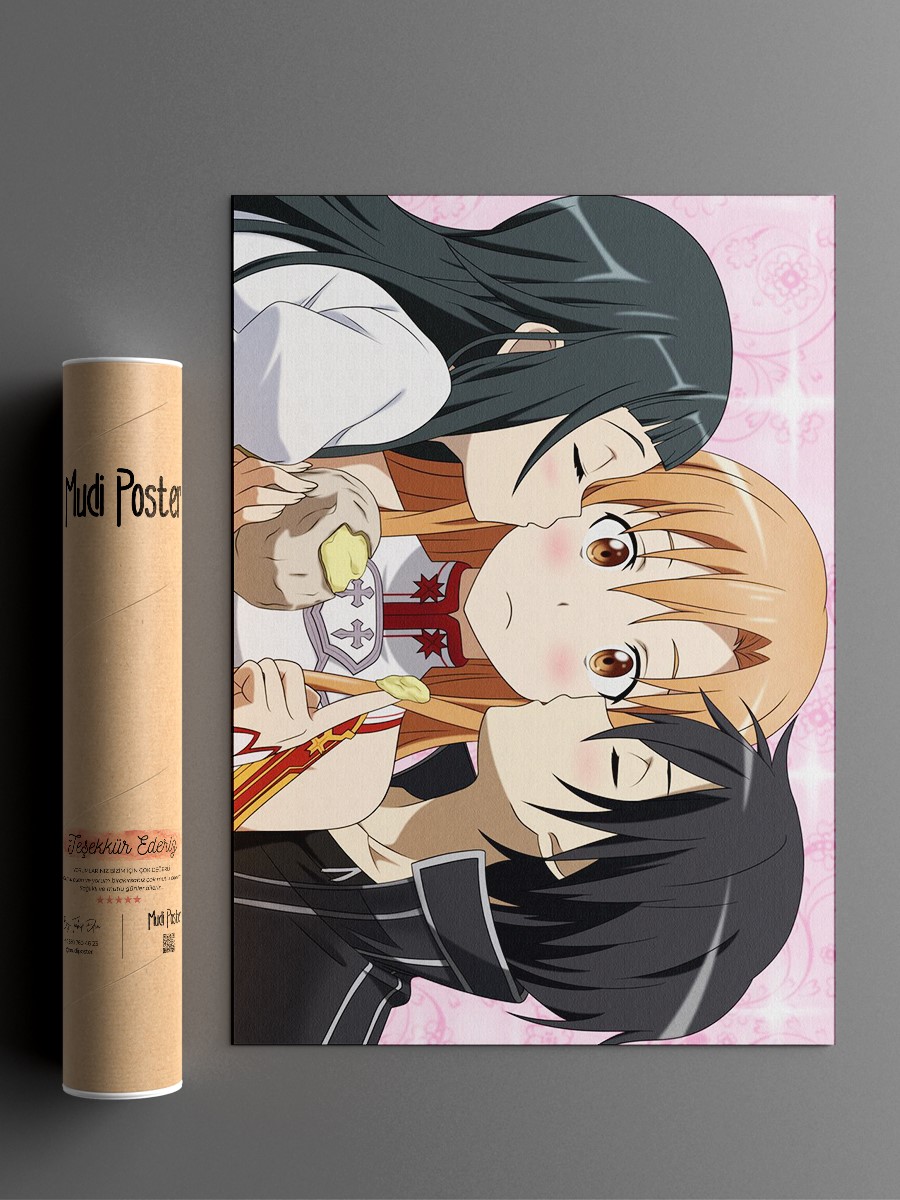 Sword art online Poster, Çerçevesiz Tv Film Poster