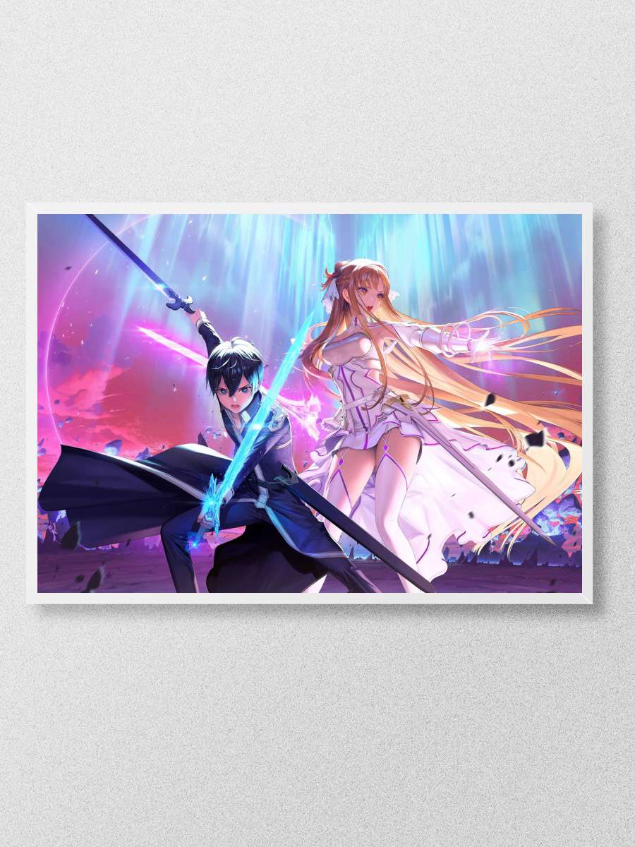 Sword Art Online Anime Anime Poster Çerçevesiz Yüksek Kalite Anime Duvar Poster