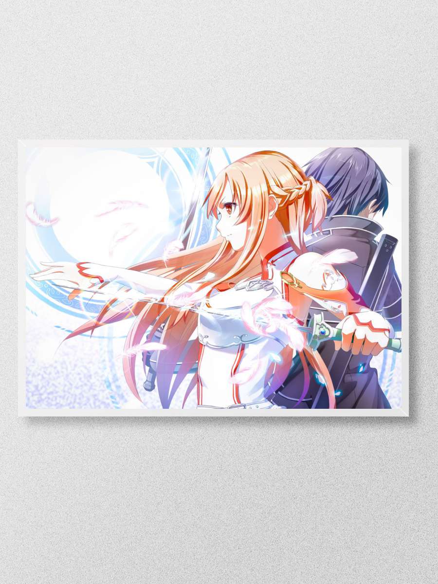 Sword Art Online Anime Poster Çerçevesiz Yüksek Kalite Anime Duvar Poster