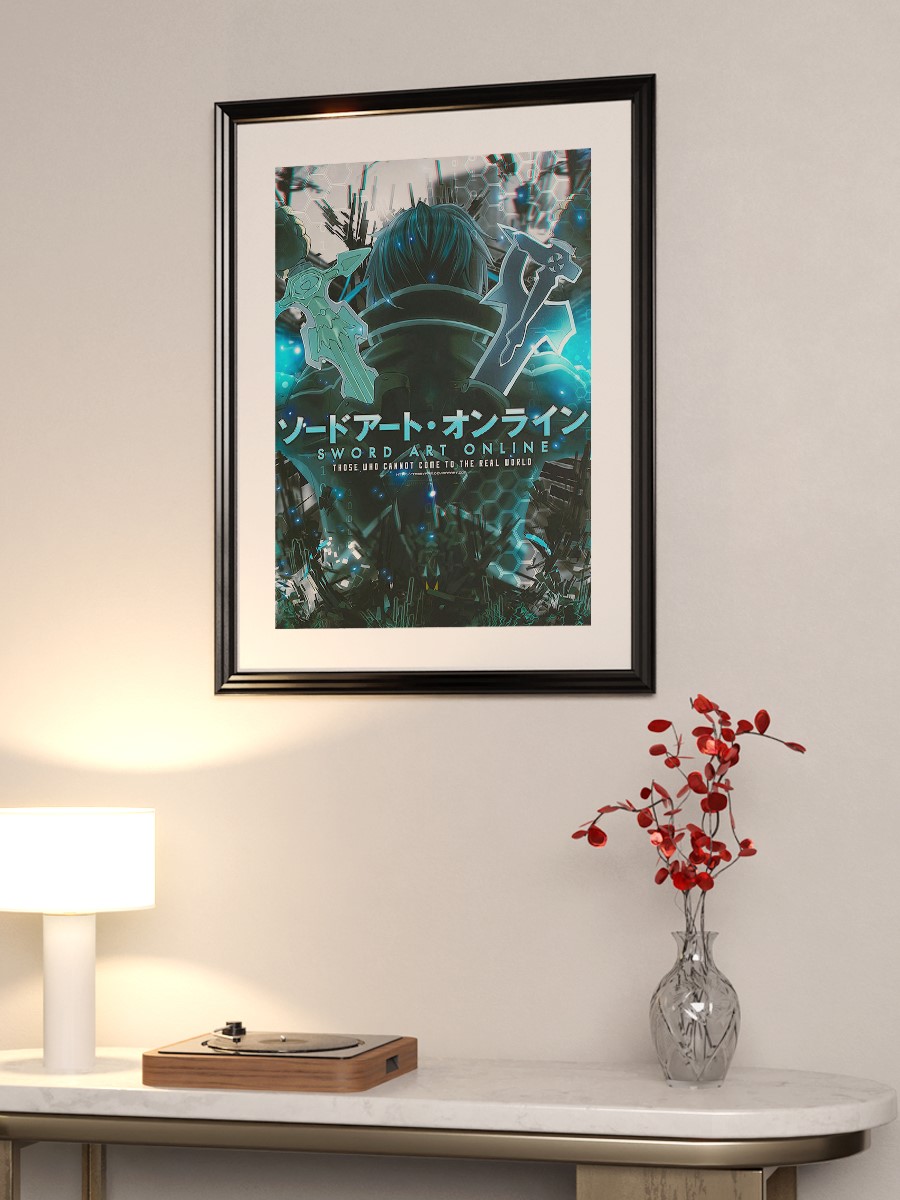 Sword Art Online Anime Poster Çerçevesiz Yüksek Kalite Anime Duvar Poster