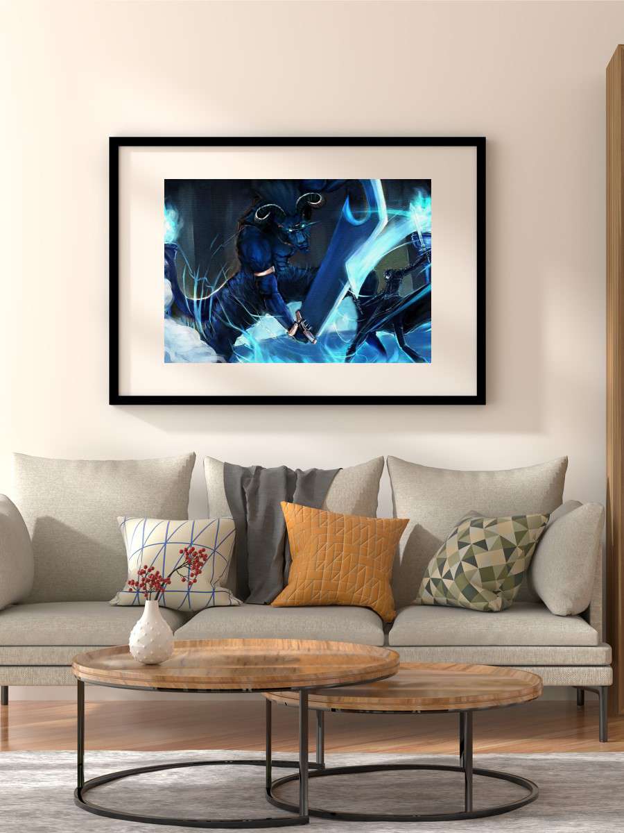 Sword art online Anime Poster Çerçevesiz Yüksek Kalite Anime Duvar Poster