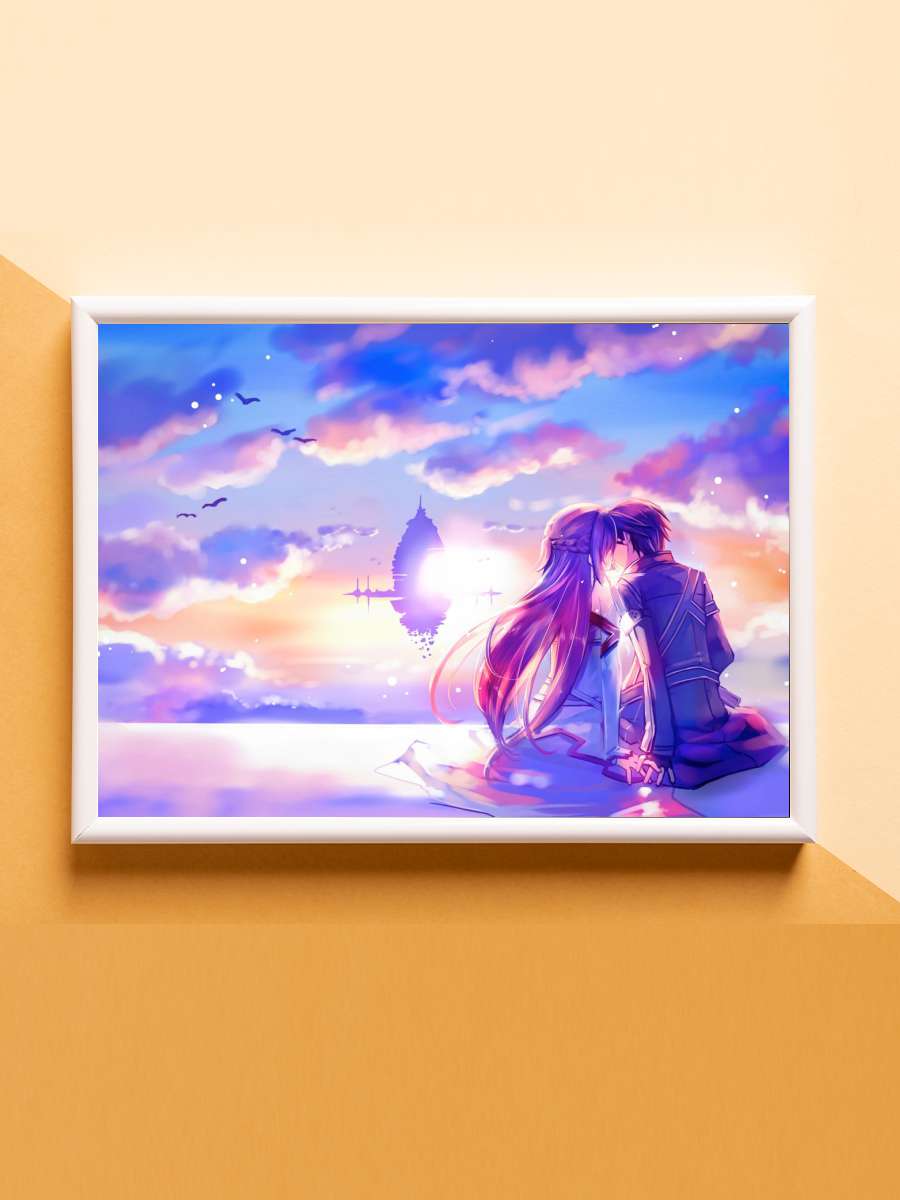 Sword Art Online Anime Poster Çerçevesiz Yüksek Kalite Anime Duvar Poster