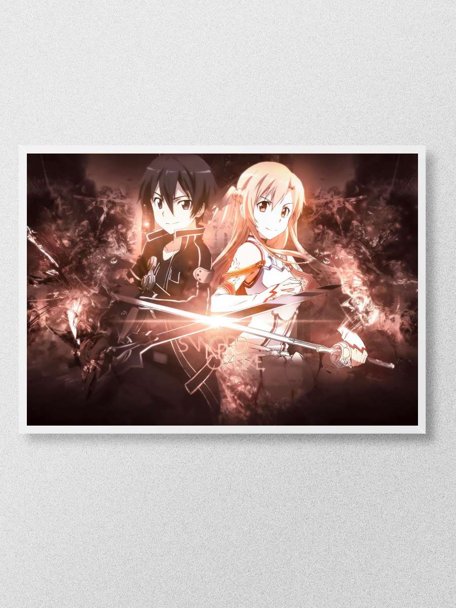 Sword Art Online Anime Poster Çerçevesiz Yüksek Kalite Anime Duvar Poster